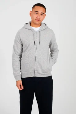 Sudadera con capucha y cremallera