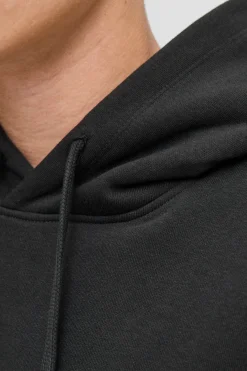 Sudadera con capucha y logo frontal