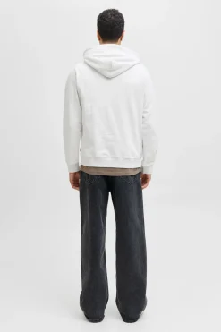 Sudadera con capucha y logo frontal