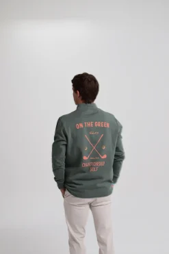 Sudadera Cremallera Hole in One