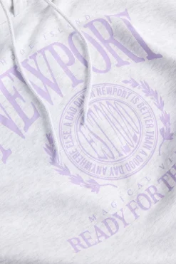 Sudadera cropped con capucha