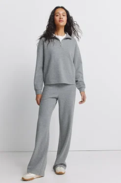 Sudadera cuello cremallera