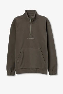 Sudadera cuello cremallera