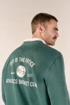 Sudadera cuello redondo