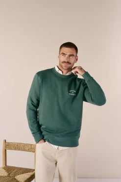 Sudadera cuello redondo