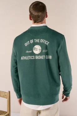 Sudadera cuello redondo