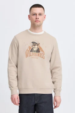 Sudadera cuello redondo