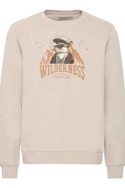 Sudadera cuello redondo