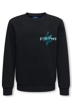 Sudadera cuello redondo