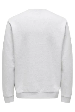 Sudadera cuello redondo