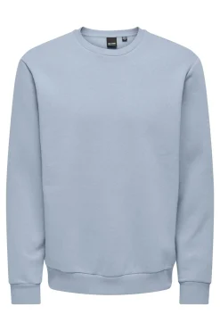 Sudadera cuello redondo