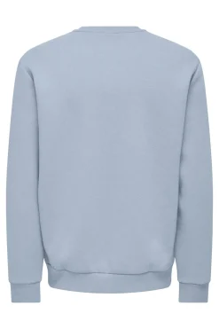 Sudadera cuello redondo