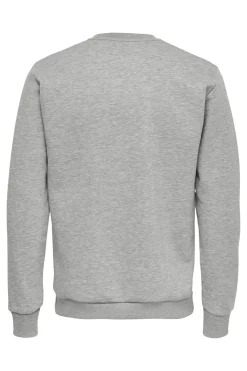 Sudadera cuello redondo