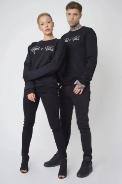 Sudadera cuello redondo