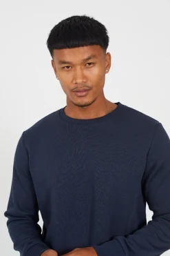 Sudadera cuello redondo