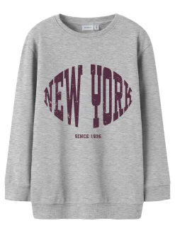 Sudadera cuello redondo