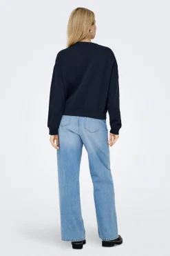 Sudadera cuello redondo