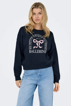 Sudadera cuello redondo