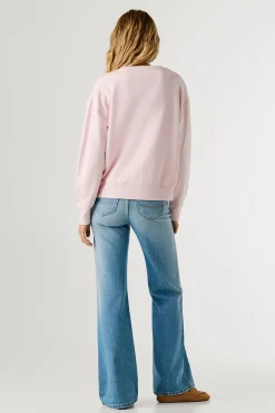 Sudadera cuello redondo