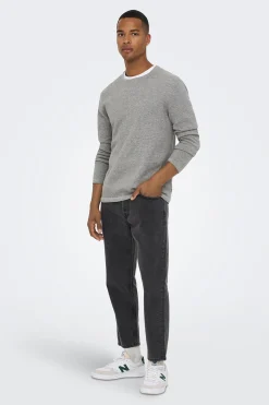 Sudadera cuello redondo