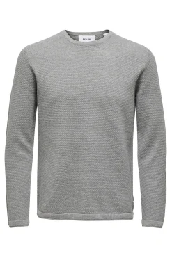 Sudadera cuello redondo