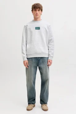 Sudadera cuello redondo felpa