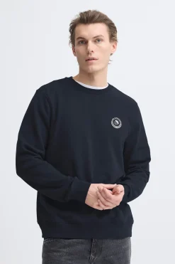 Sudadera cuello redondo logo