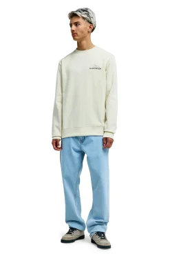 Sudadera de cuello redondo