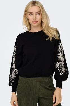 Sudadera detalles bordados