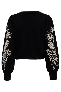 Sudadera detalles bordados