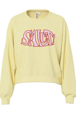 Sudadera estampado frontal