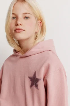 Sudadera estrella foil ni&ntilde;a