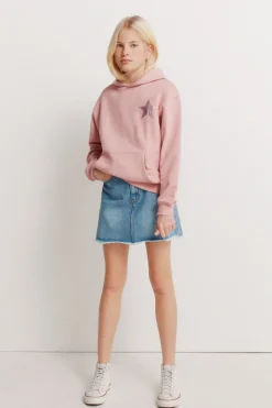 Sudadera estrella foil ni&ntilde;a