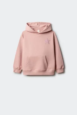 Sudadera estrella foil ni&ntilde;a