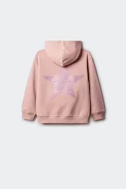 Sudadera estrella foil ni&ntilde;a