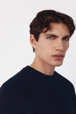 Sudadera estructura cuello caja