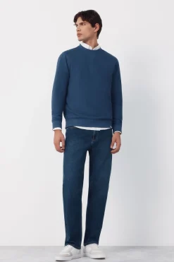 Sudadera estructura cuello caja