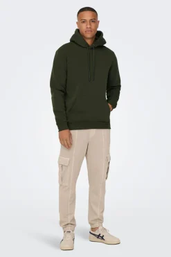 Sudadera felpada con capucha