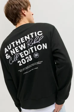 Sudadera holgada backprint