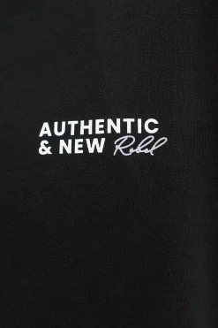 Sudadera holgada backprint