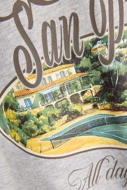 Sudadera loose Tennis Court