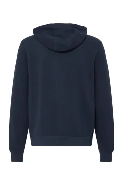 Sudadera piqu&eacute; con capucha