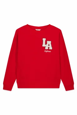 Sudadera "L.A" roja