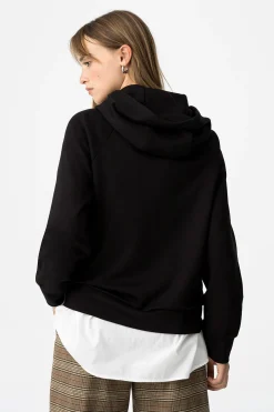 Sudadera Regular con Botones Met&aacute;licos