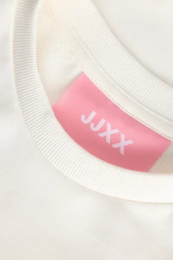 Sudadera relaxed cuello redondo