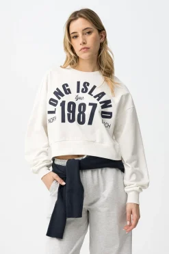 Sudadera Relaxed Long Island