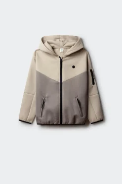 Sudadera urban cortados y cosidos ni&ntilde;o