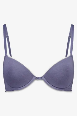 Sujetador cl&aacute;sico algod&oacute;n azul BEAUTIFUL