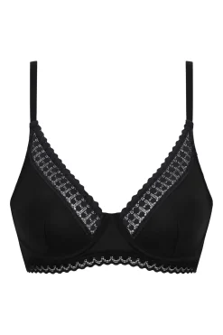 Sujetador con aros Foulard de microfibra