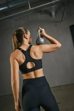 Sujetador deportivo cremallera sujeci&oacute;n alta